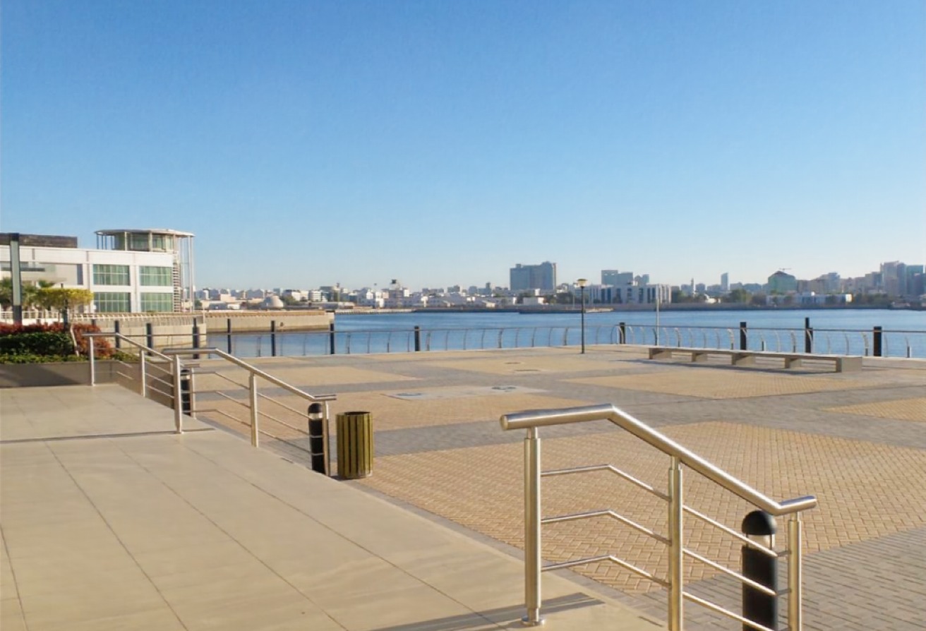 Sea view 2 bedroom corner apartment in Ocean Terrace Marina Square Abu Dhabi.