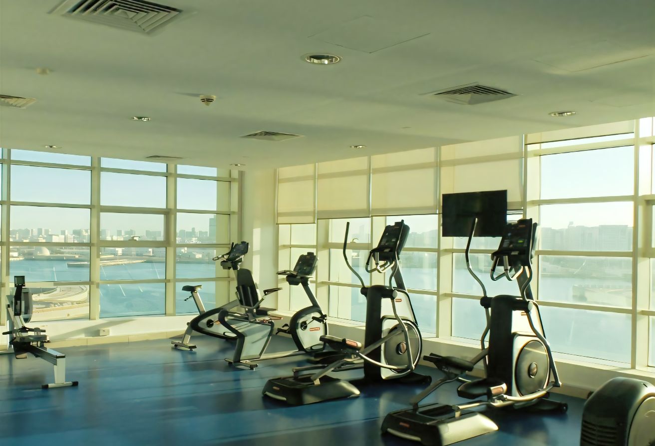 Sea view 2 bedroom corner apartment in Ocean Terrace Marina Square Abu Dhabi.