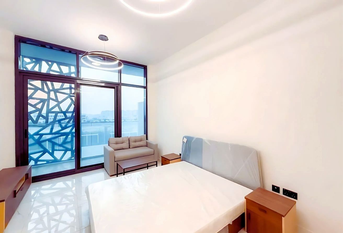 Fully furnished studio apartment in The Gate Masdar City Abu Dhabi.