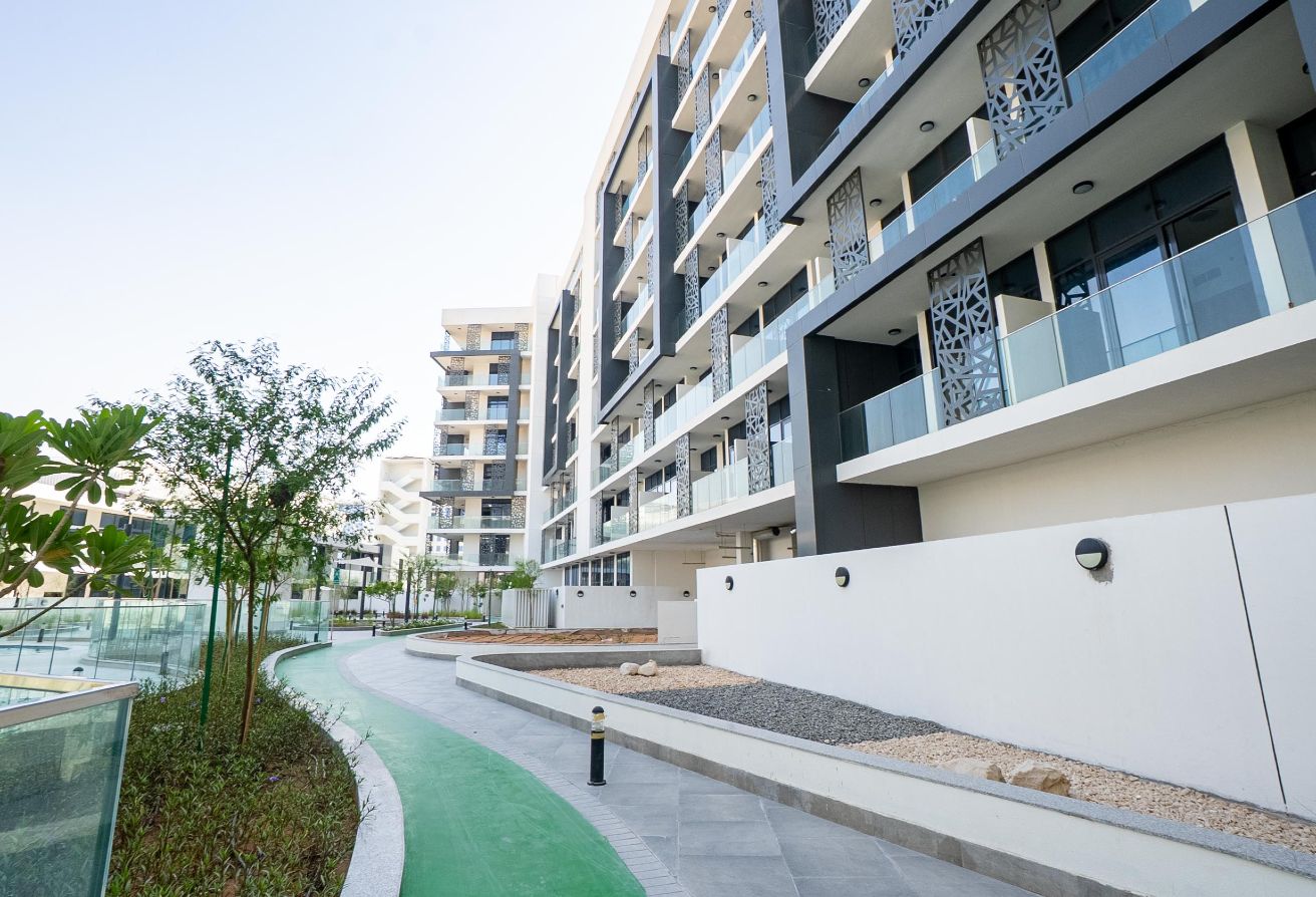 Fully furnished studio apartment in The Gate Masdar City Abu Dhabi.