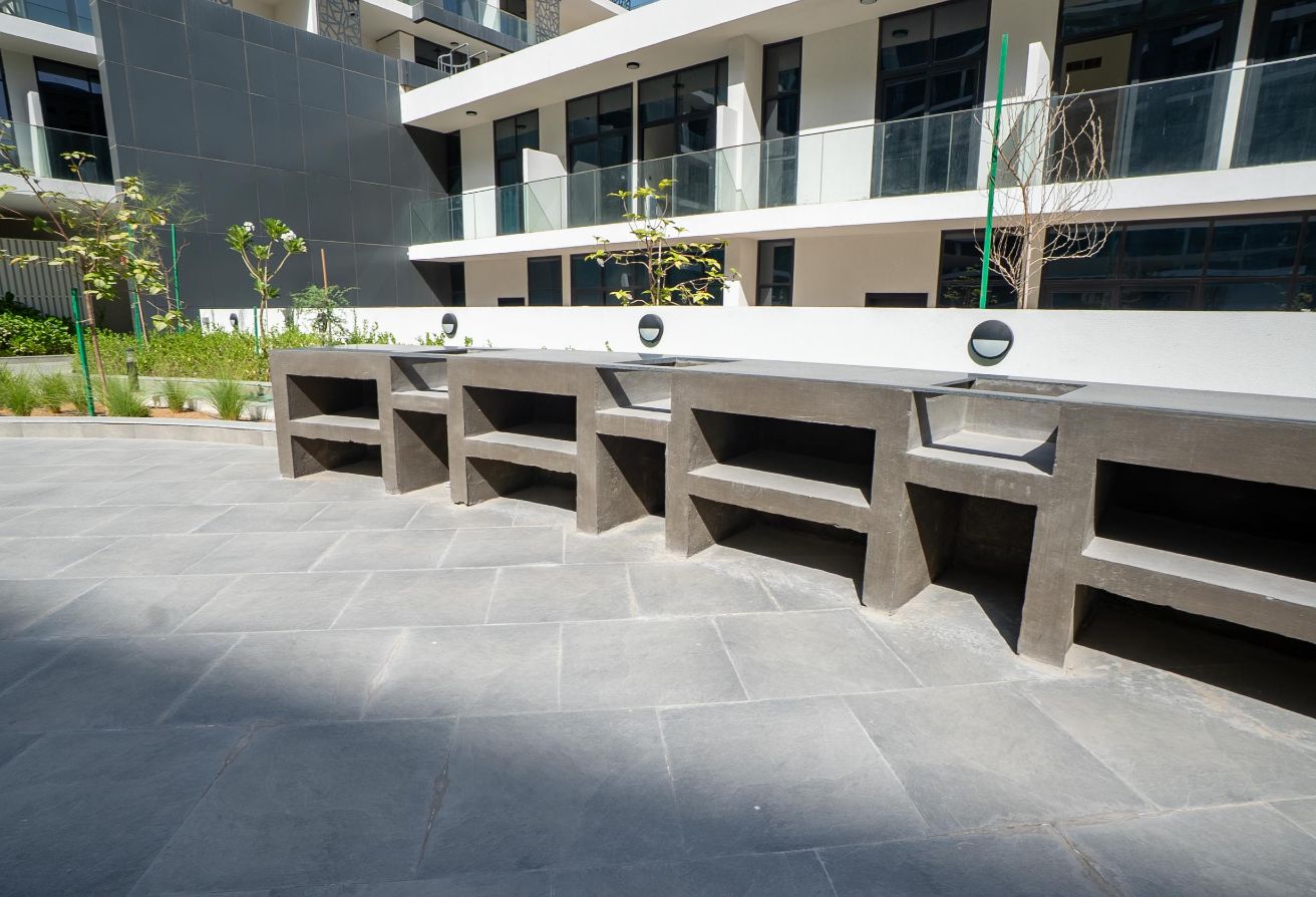 Fully furnished studio apartment in The Gate Masdar City Abu Dhabi.