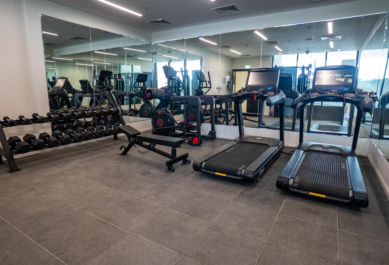 Modern studio apartment for sale in The Gate Masdar City Abu Dhabi.