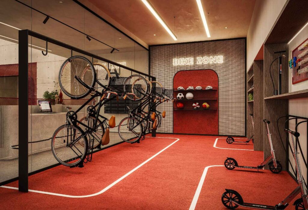 Corner 1-bedroom apartment with pool view in Nouran Living Saadiyat Island.