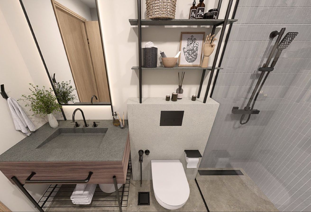 Corner 1-bedroom apartment with pool view in Nouran Living Saadiyat Island.