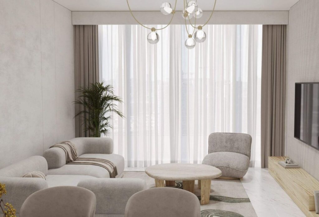 Stylish 1-bedroom off-plan unit in Radiant Marina Towers Abu Dhabi.