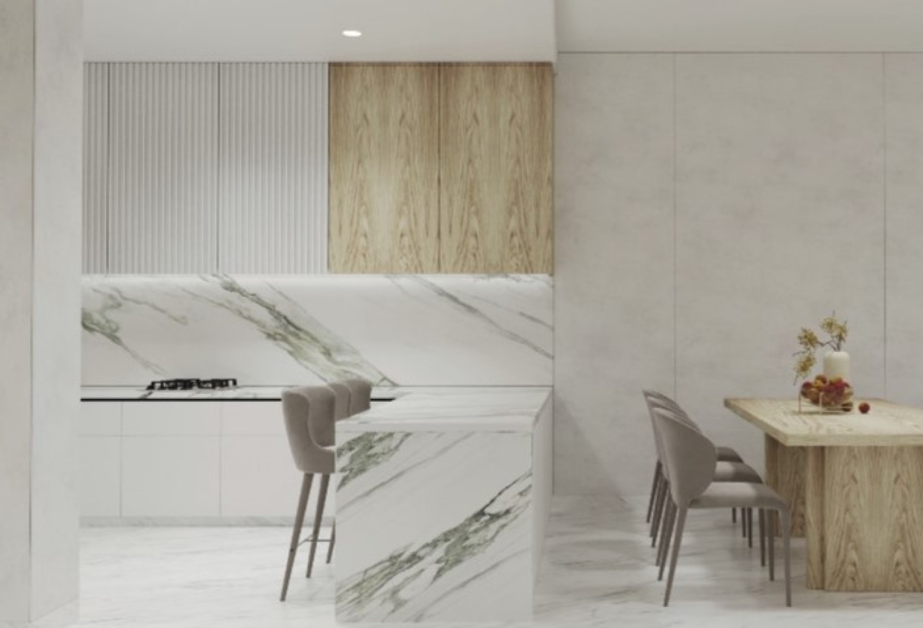 Stylish 1-bedroom off-plan unit in Radiant Marina Towers Abu Dhabi.