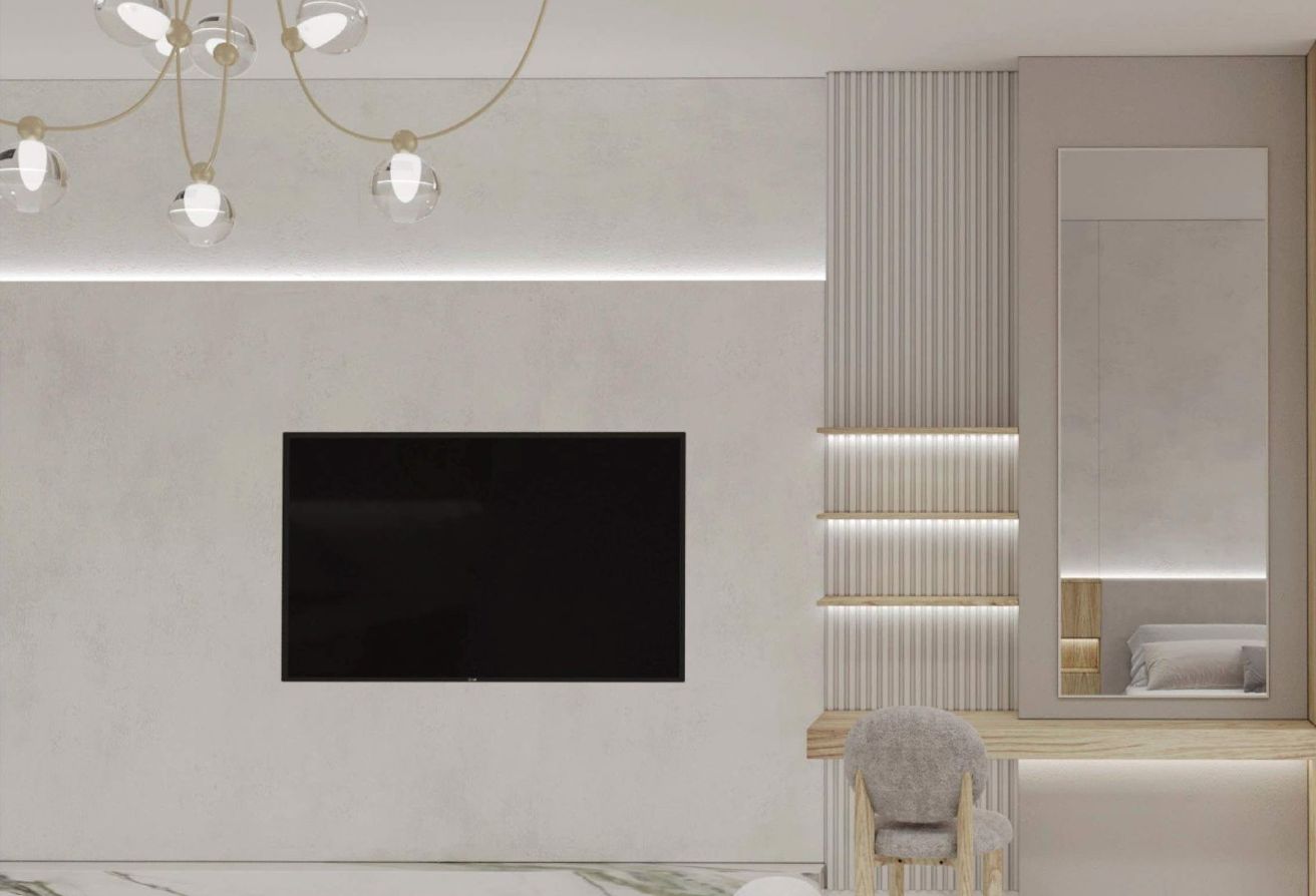 Junior 1-bedroom corner apartment for sale in Radiant Marina Towers Abu Dhabi.