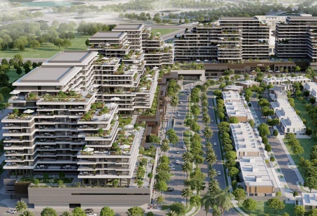 Spacious 1BR apartment with large terrace in Reem Hills 2 Najmat Abu Dhabi.