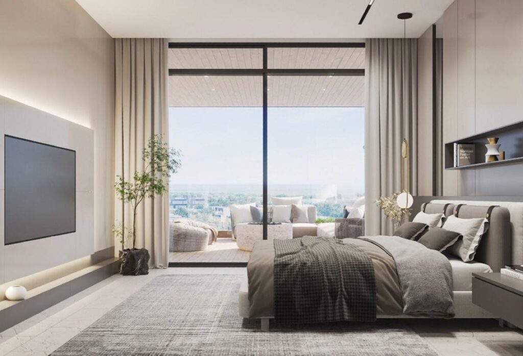 Spacious 1BR apartment with large terrace in Reem Hills 2 Najmat Abu Dhabi.