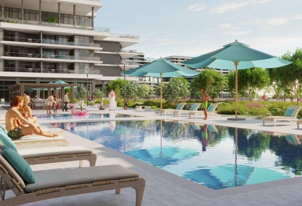 Spacious 1BR apartment with large terrace in Reem Hills 2 Najmat Abu Dhabi.