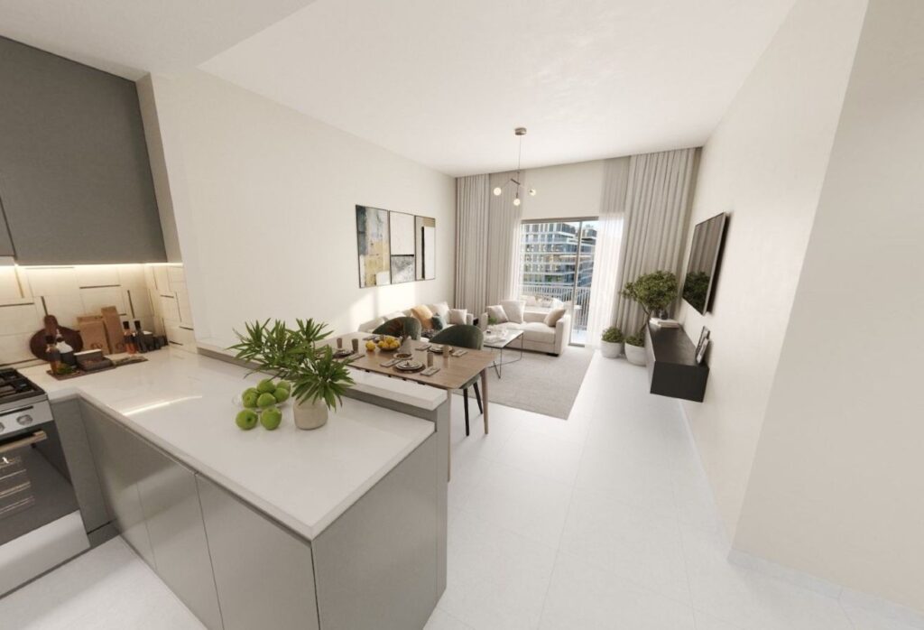 Affordable 2-bedroom Aldar apartment Reeman Living II Al Shamkha Abu Dhabi.