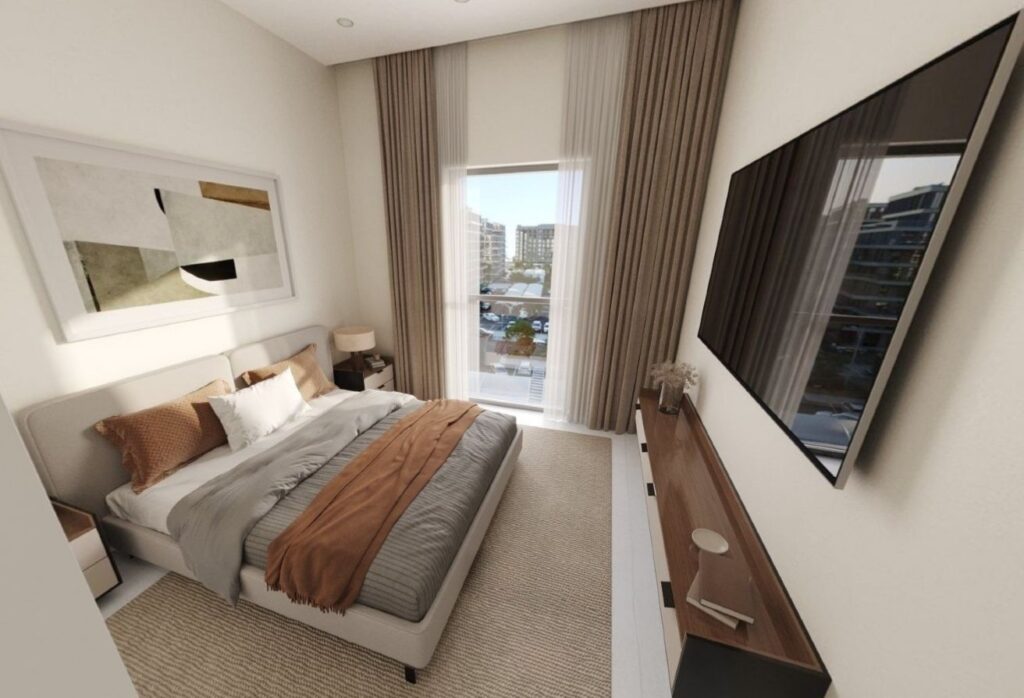 Affordable 2-bedroom Aldar apartment Reeman Living II Al Shamkha Abu Dhabi.