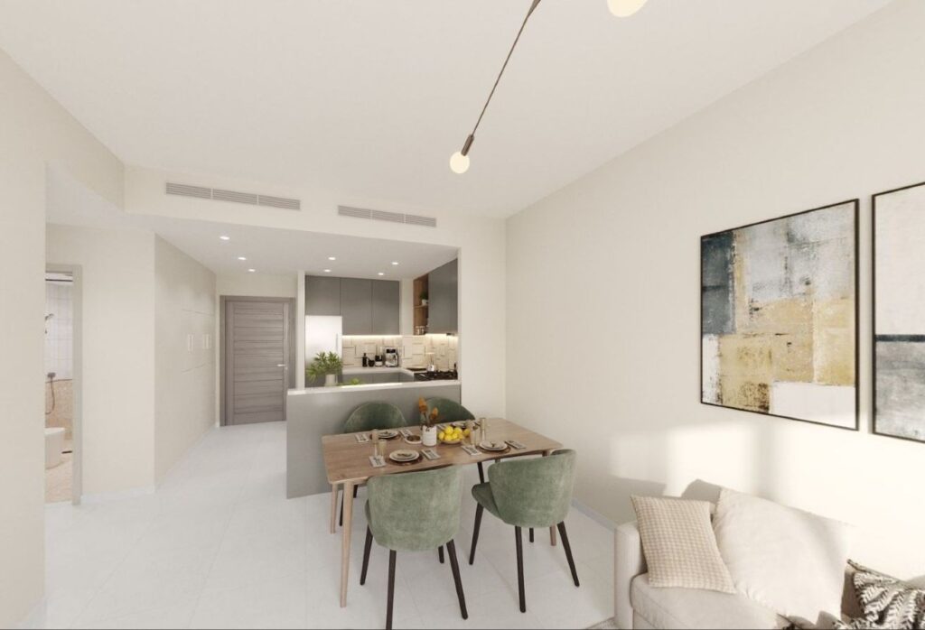 Affordable 2-bedroom Aldar apartment Reeman Living II Al Shamkha Abu Dhabi.