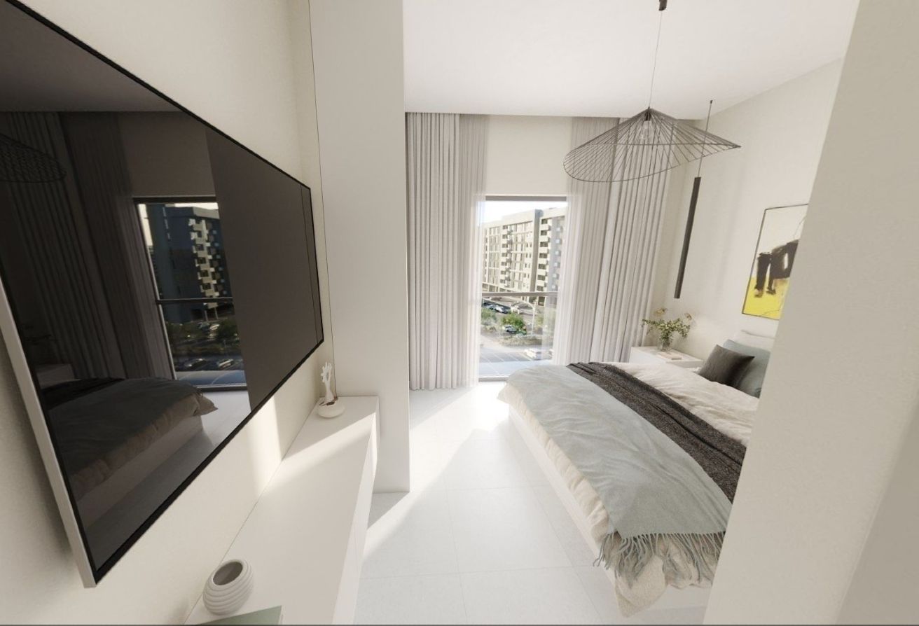 Affordable 2-bedroom Aldar apartment Reeman Living II Al Shamkha Abu Dhabi.