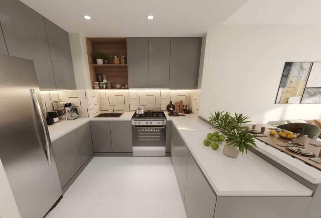 Affordable 2-bedroom Aldar apartment Reeman Living II Al Shamkha Abu Dhabi.