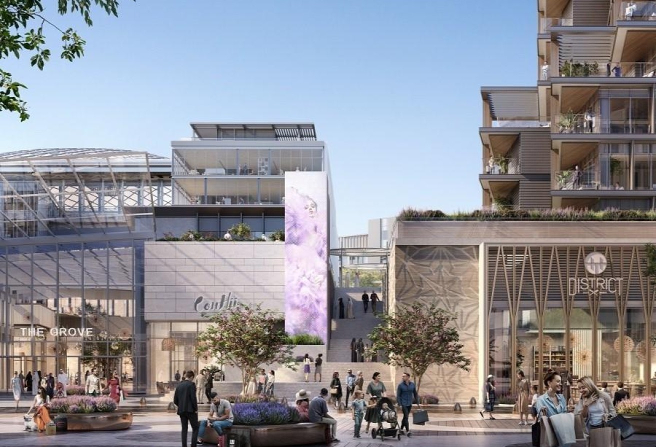 Pool-view studio apartment Grove Uptown Views Saadiyat Grove Abu Dhabi.