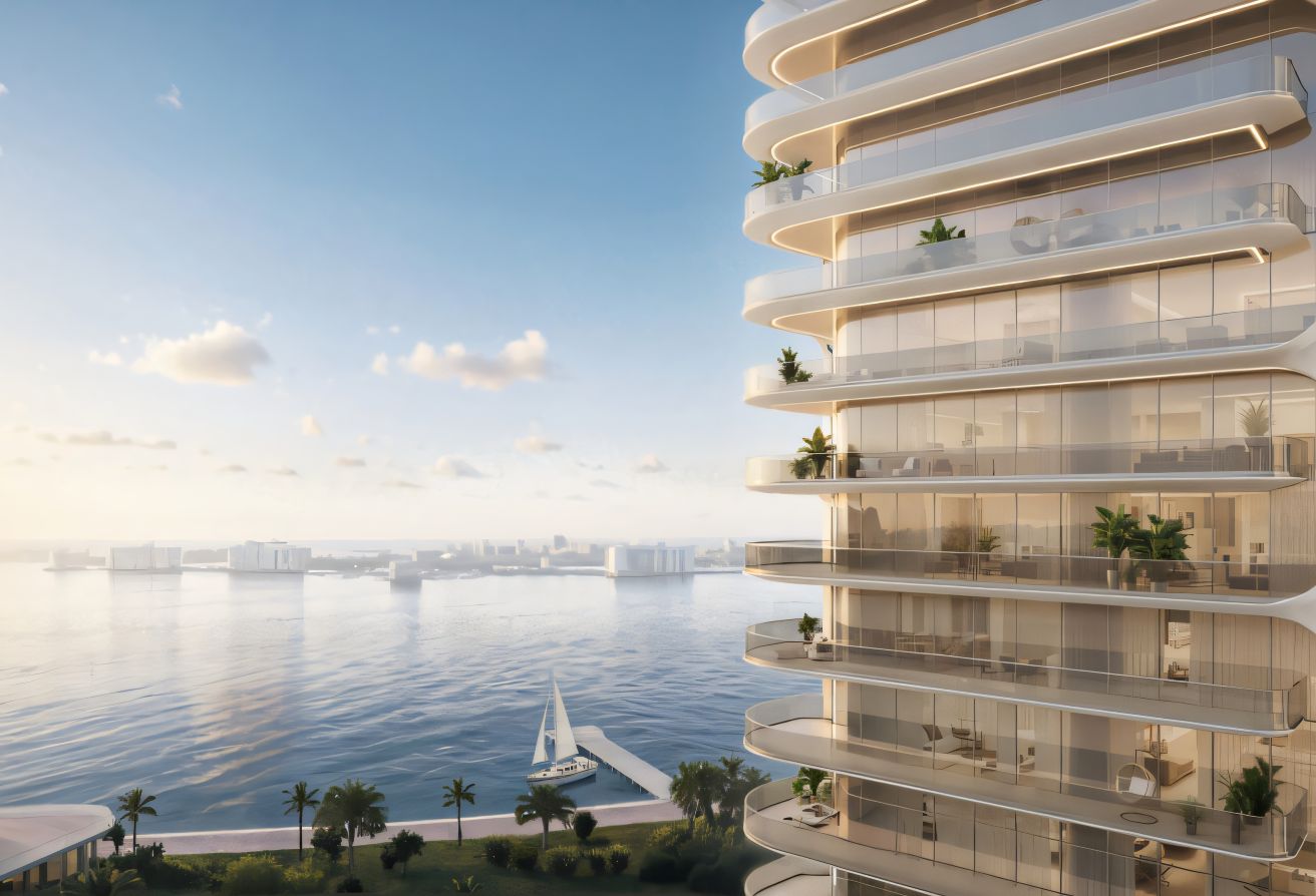 Designer 1-bedroom apartment for sale in Stellar by Elie Saab Yas Island.