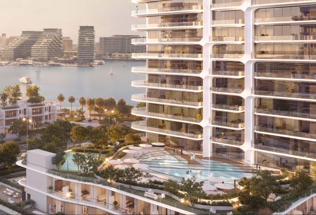 Designer 1-bedroom apartment for sale in Stellar by Elie Saab Yas Island.