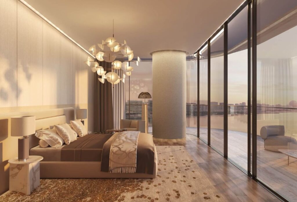 Luxury 3-bedroom plus maid apartment in Stellar by Elie Saab Yas Island.
