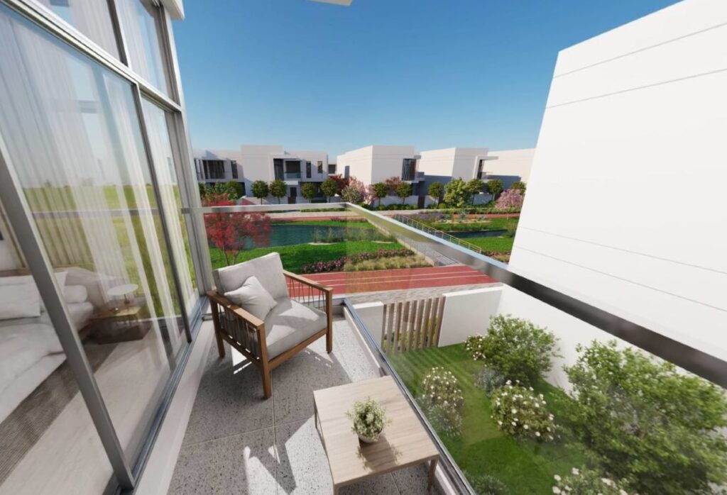 Spacious 4 bedroom sustainable townhouse Yas Island Abu Dhabi.