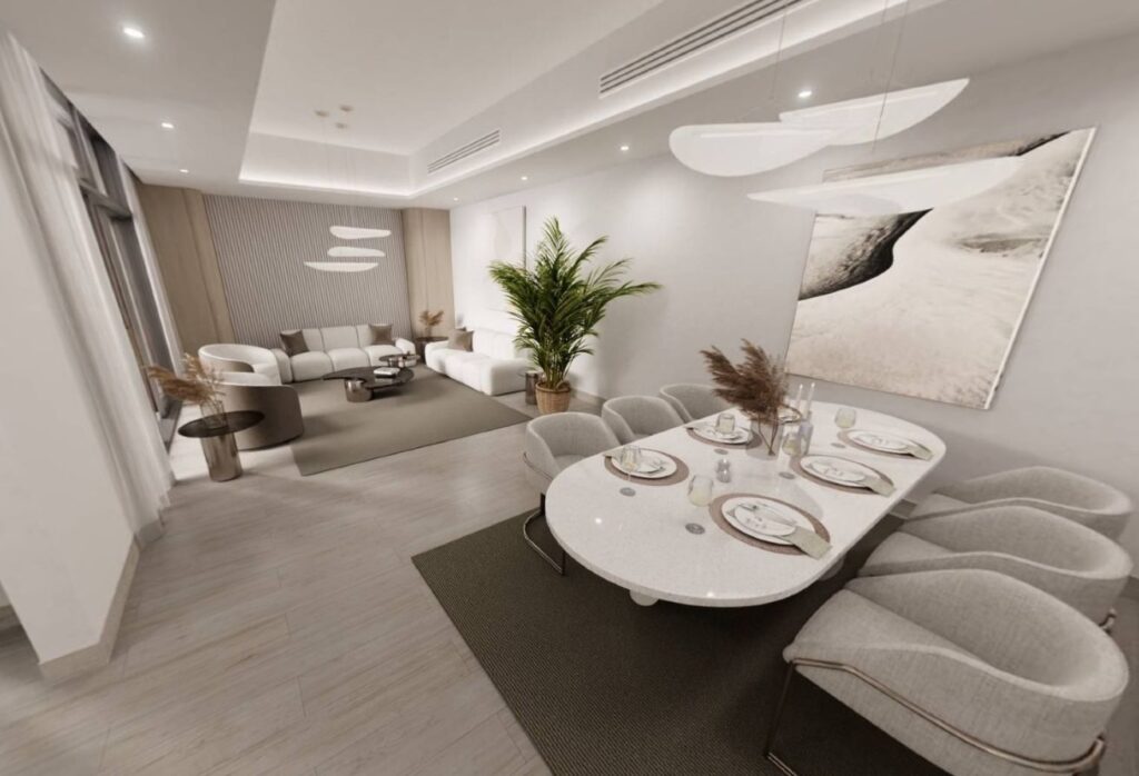 Spacious 4 bedroom sustainable townhouse Yas Island Abu Dhabi.