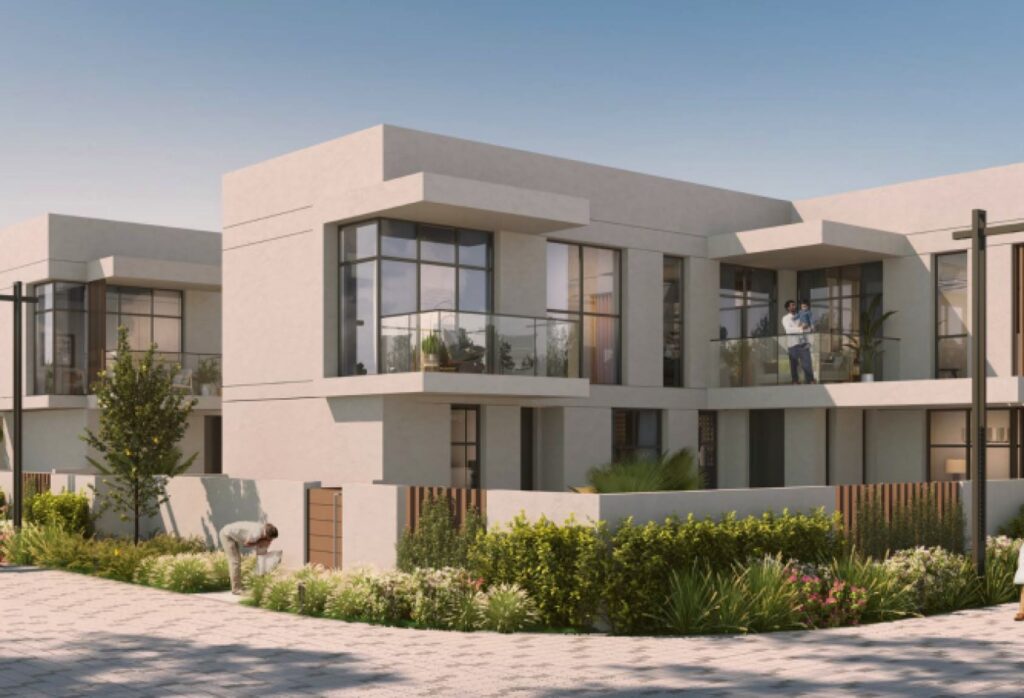 Spacious 4 bedroom sustainable townhouse Yas Island Abu Dhabi.