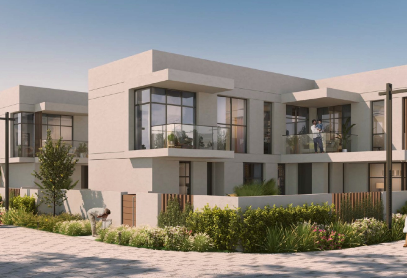 Spacious 4 bedroom sustainable townhouse Yas Island Abu Dhabi.