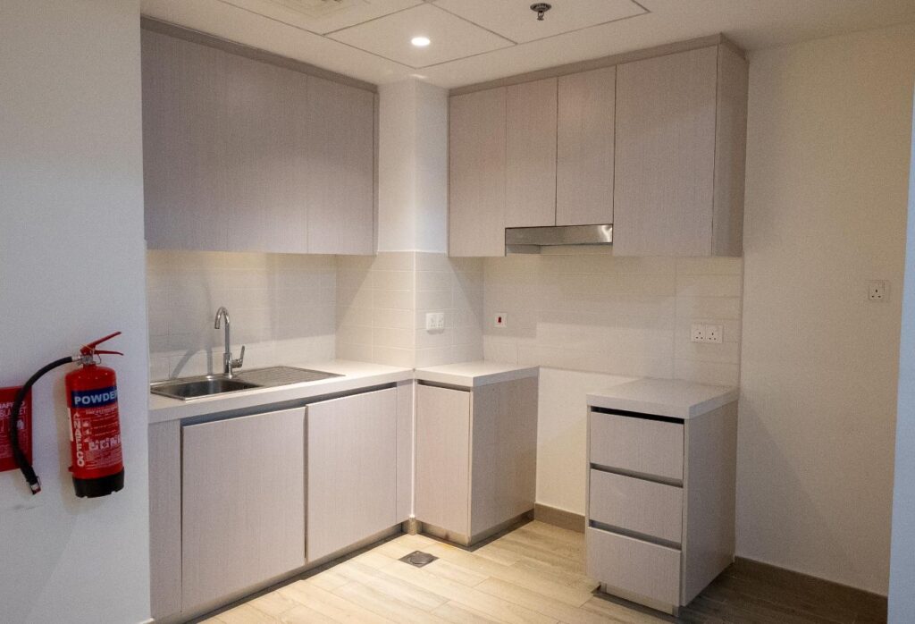 1-bedroom apartment for sale in Water’s Edge Yas Island Abu Dhabi – waterfront Aldar development with balcony view