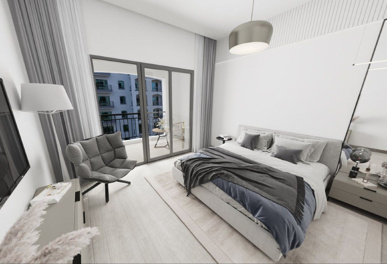 Furnished 2 bedroom apartment with garden and golf views in Views G Yas Golf Collection.