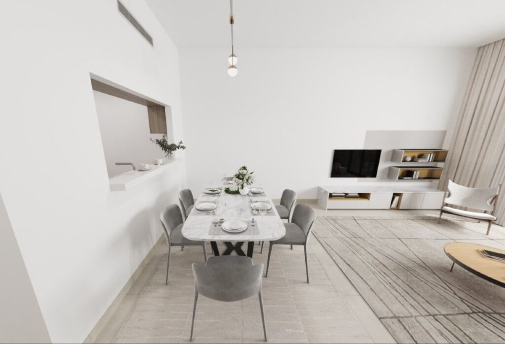 Furnished 2 bedroom apartment with garden and golf views in Views G Yas Golf Collection.