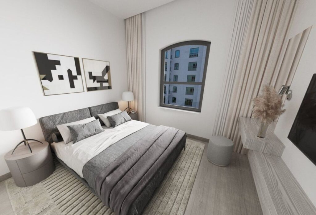 Furnished 2 bedroom apartment with garden and golf views in Views G Yas Golf Collection.