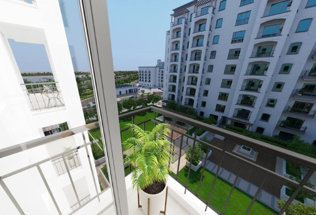 Furnished 2 bedroom apartment with garden and golf views in Views G Yas Golf Collection.