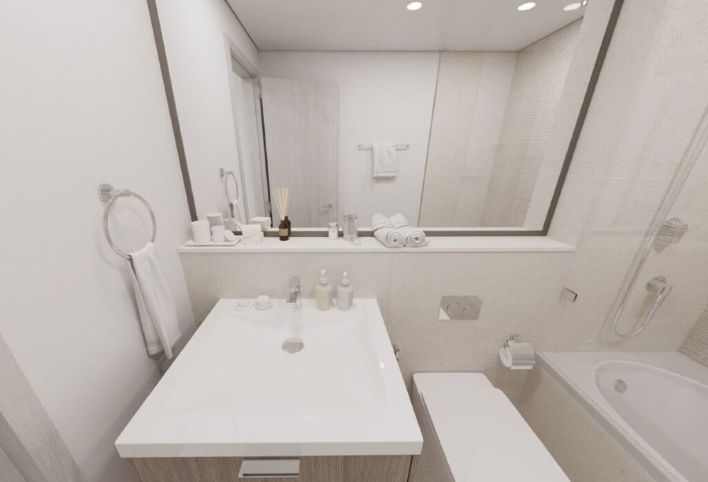 Furnished 2 bedroom apartment with garden and golf views in Views G Yas Golf Collection.