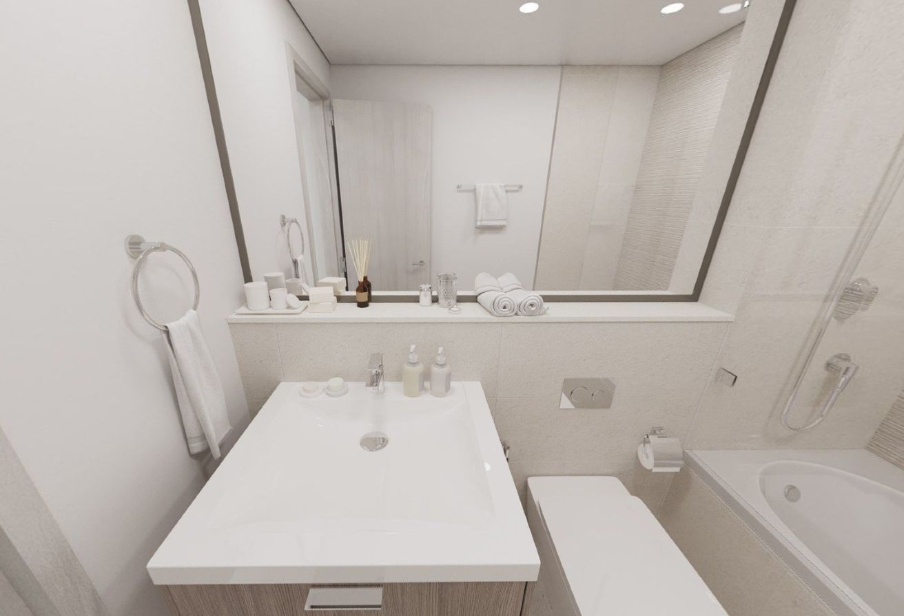 Furnished 2 bedroom apartment with garden and golf views in Views G Yas Golf Collection.