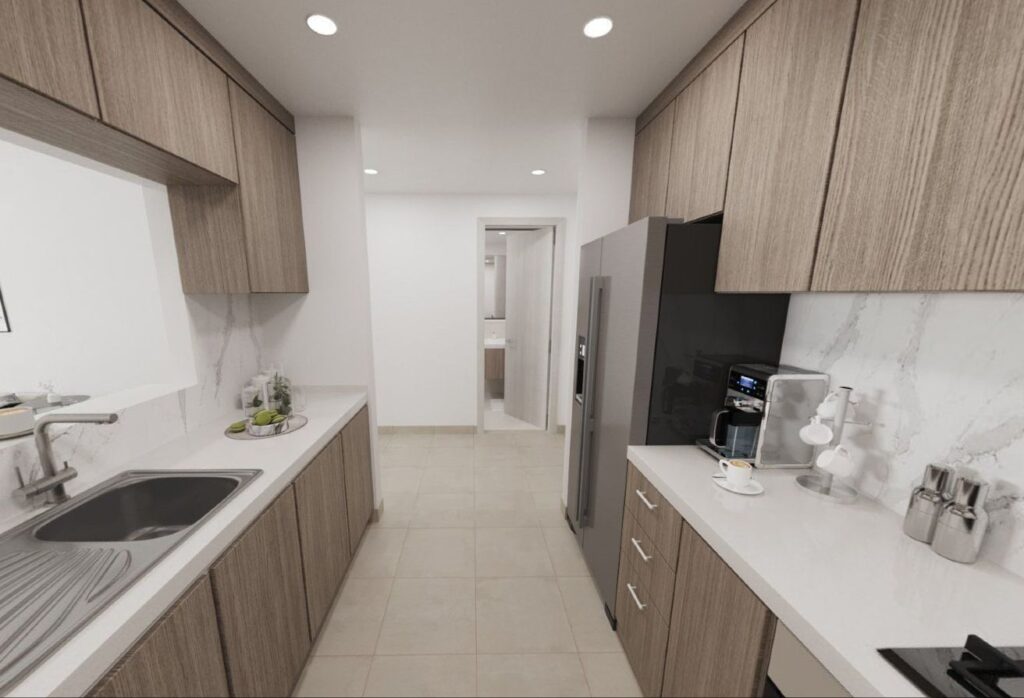 Furnished 2 bedroom apartment with garden and golf views in Views G Yas Golf Collection.