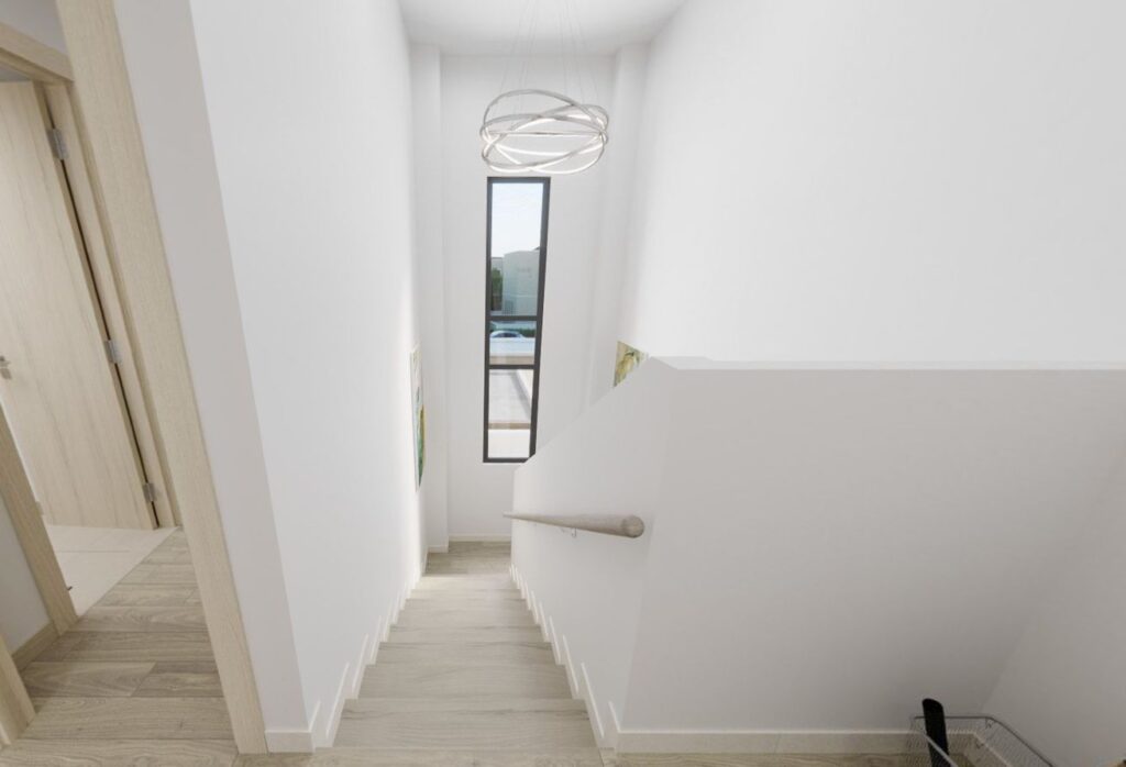 Modern 3-bedroom single-row townhouse in Yas Park Gate Yas Island Abu Dhabi.