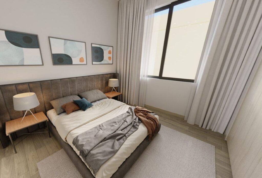 Modern 3-bedroom single-row townhouse in Yas Park Gate Yas Island Abu Dhabi.