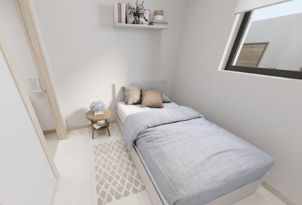 Modern 3-bedroom single-row townhouse in Yas Park Gate Yas Island Abu Dhabi.