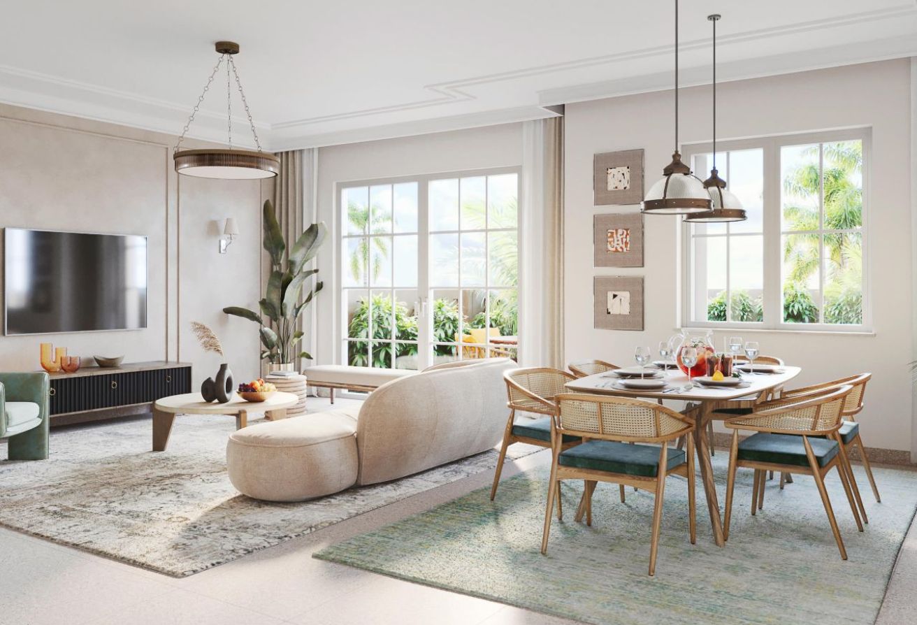 Mediterranean-style 3-bedroom townhouse Bloom Living Toledo Abu Dhabi.