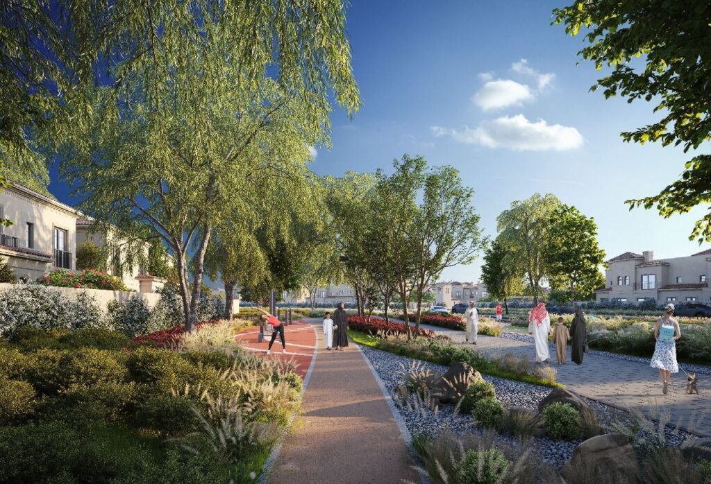 Mediterranean-style 3-bedroom townhouse Bloom Living Toledo Abu Dhabi.