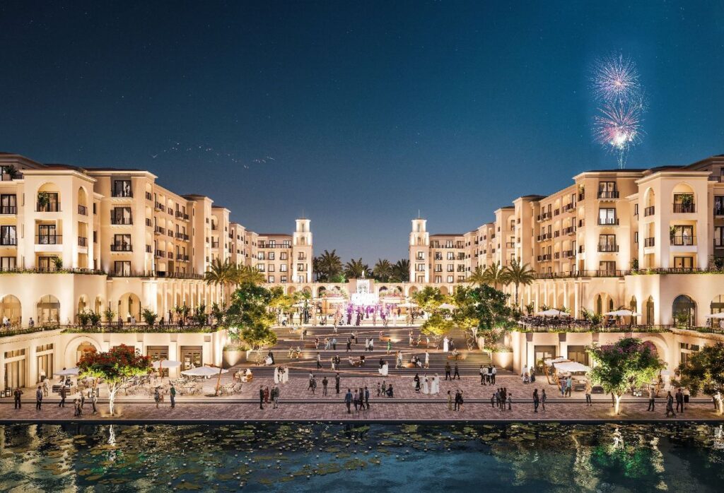 Mediterranean-style 3-bedroom townhouse Bloom Living Toledo Abu Dhabi.