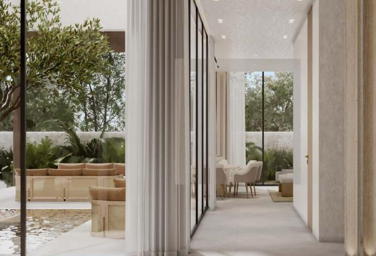 Corner unit 6 bedroom villa Al Naseem Hudayriat Island Abu Dhabi.