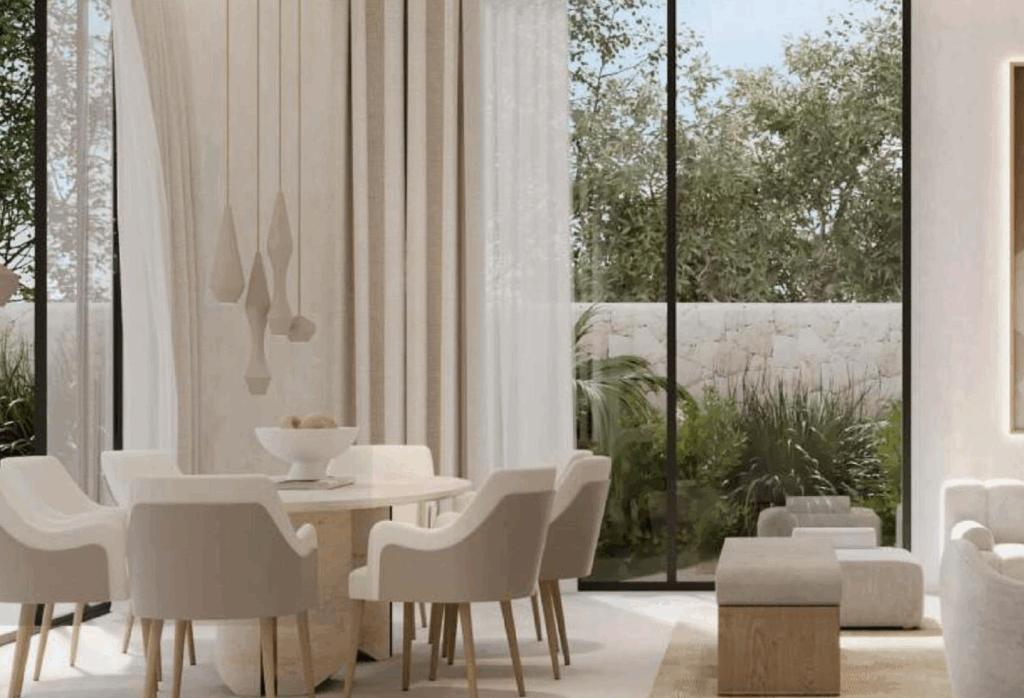 Corner unit 6 bedroom villa Al Naseem Hudayriat Island Abu Dhabi.