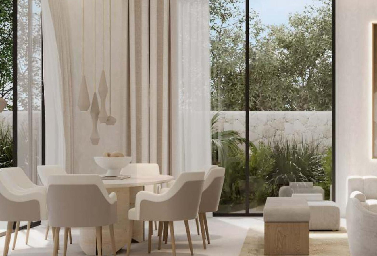 Corner unit 6 bedroom villa Al Naseem Hudayriat Island Abu Dhabi.