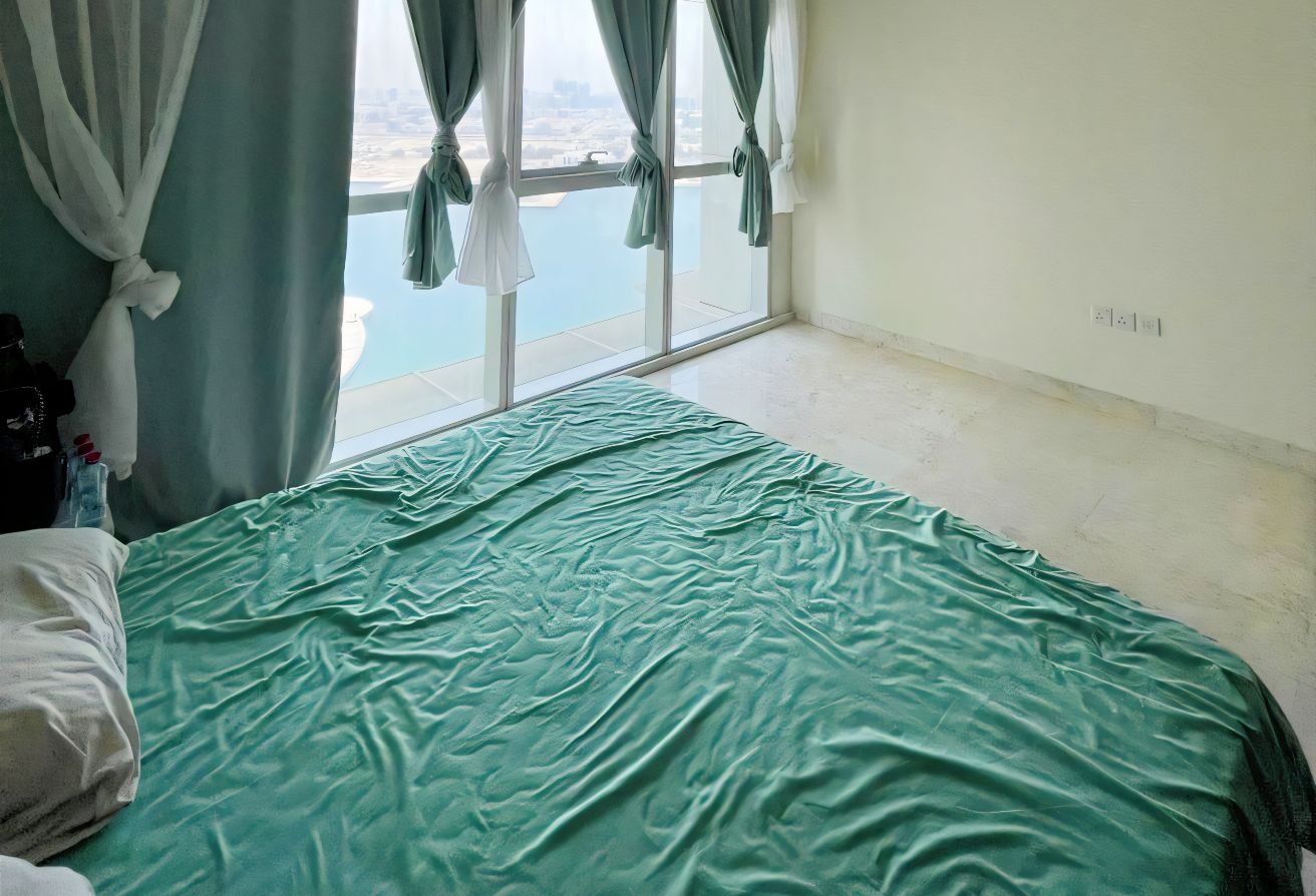 High-floor 2-bedroom apartment with sea view in Ocean Terrace Al Reem Island Abu Dhabi.