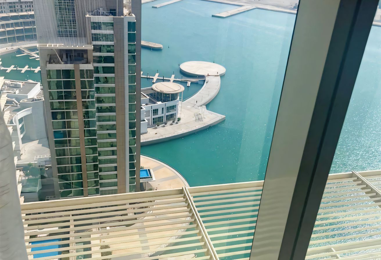 High-floor 2-bedroom apartment with sea view in Ocean Terrace Al Reem Island Abu Dhabi.