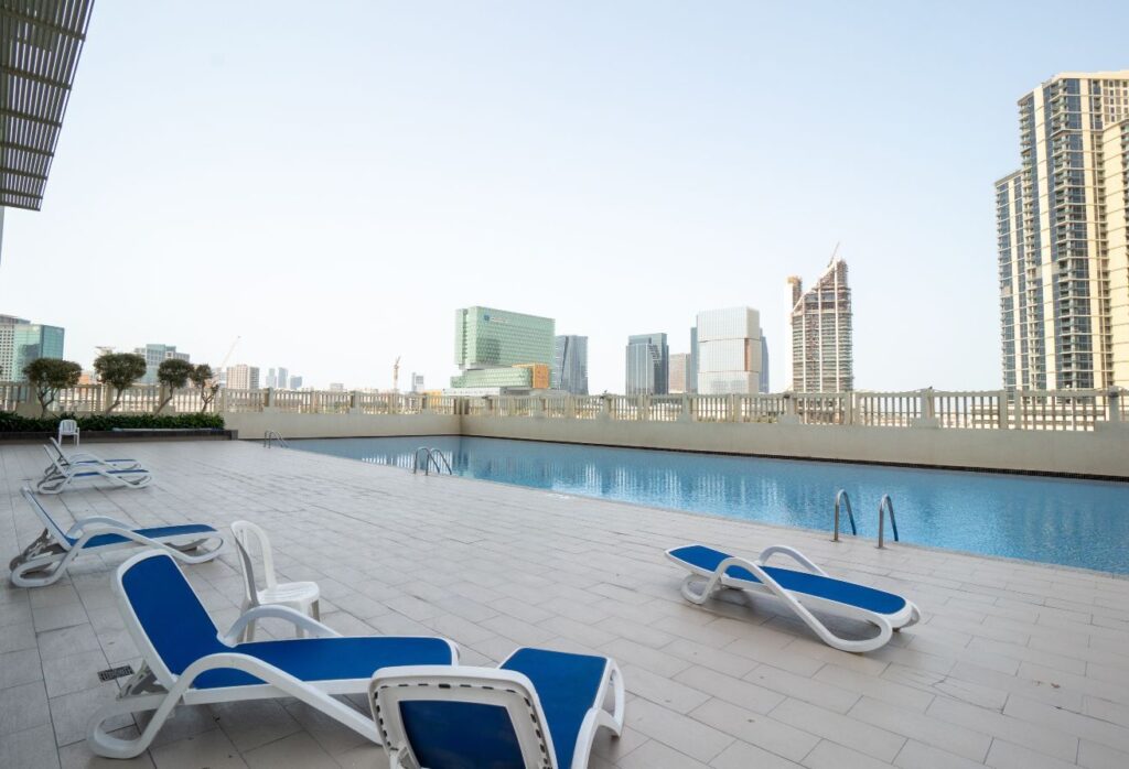 High-floor 2-bedroom apartment with sea view in Ocean Terrace Al Reem Island Abu Dhabi.