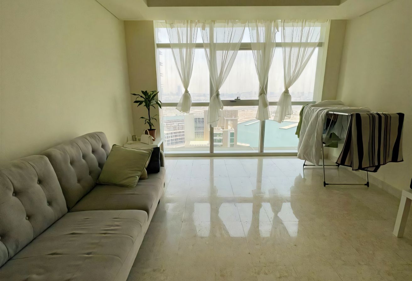 High-floor 2-bedroom apartment with sea view in Ocean Terrace Al Reem Island Abu Dhabi.