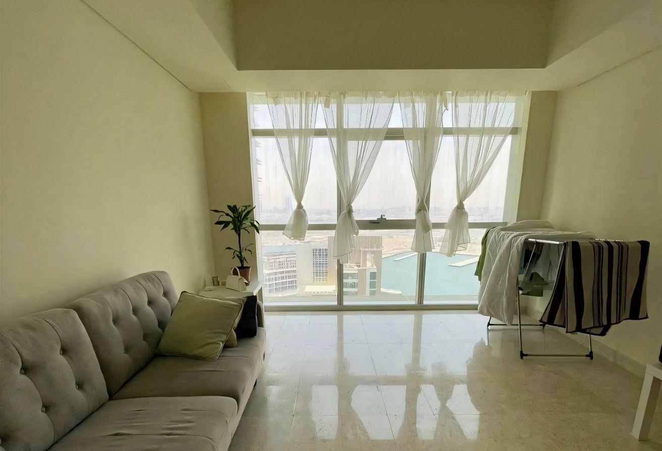 High-floor 2-bedroom apartment with sea view in Ocean Terrace Al Reem Island Abu Dhabi.