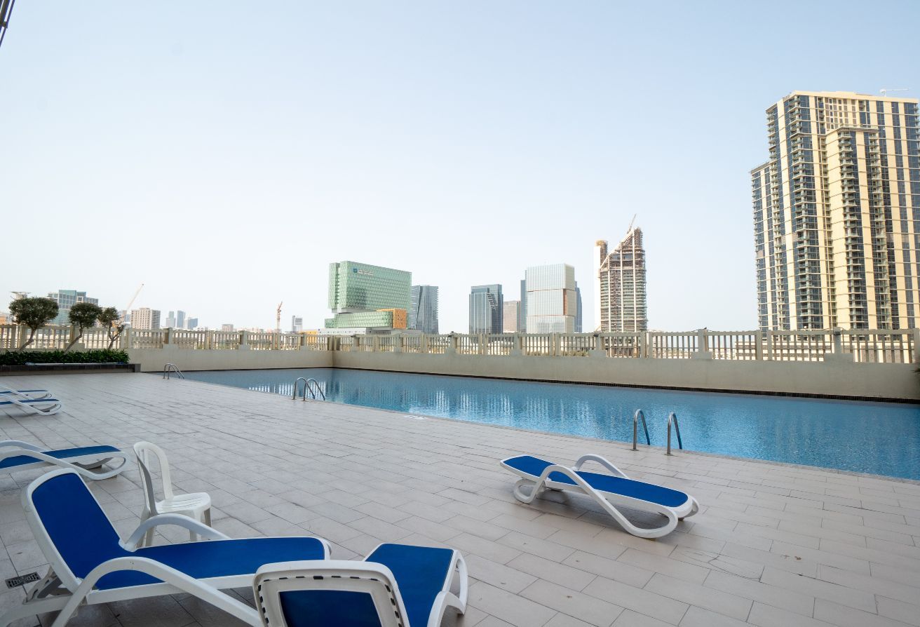 High-floor 2-bedroom apartment with sea view in Ocean Terrace Al Reem Island Abu Dhabi.